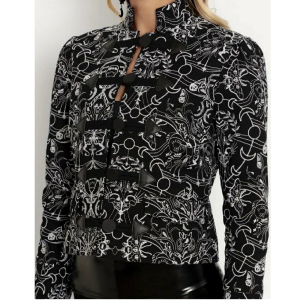 Gothic Relics Embroidered Military Jacket - Picture 2 of 9